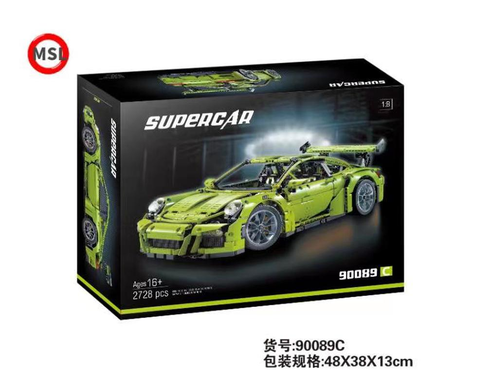 2728PCS MSL 90089ABC Porsche 911 GT3 RS – Joy Bricks